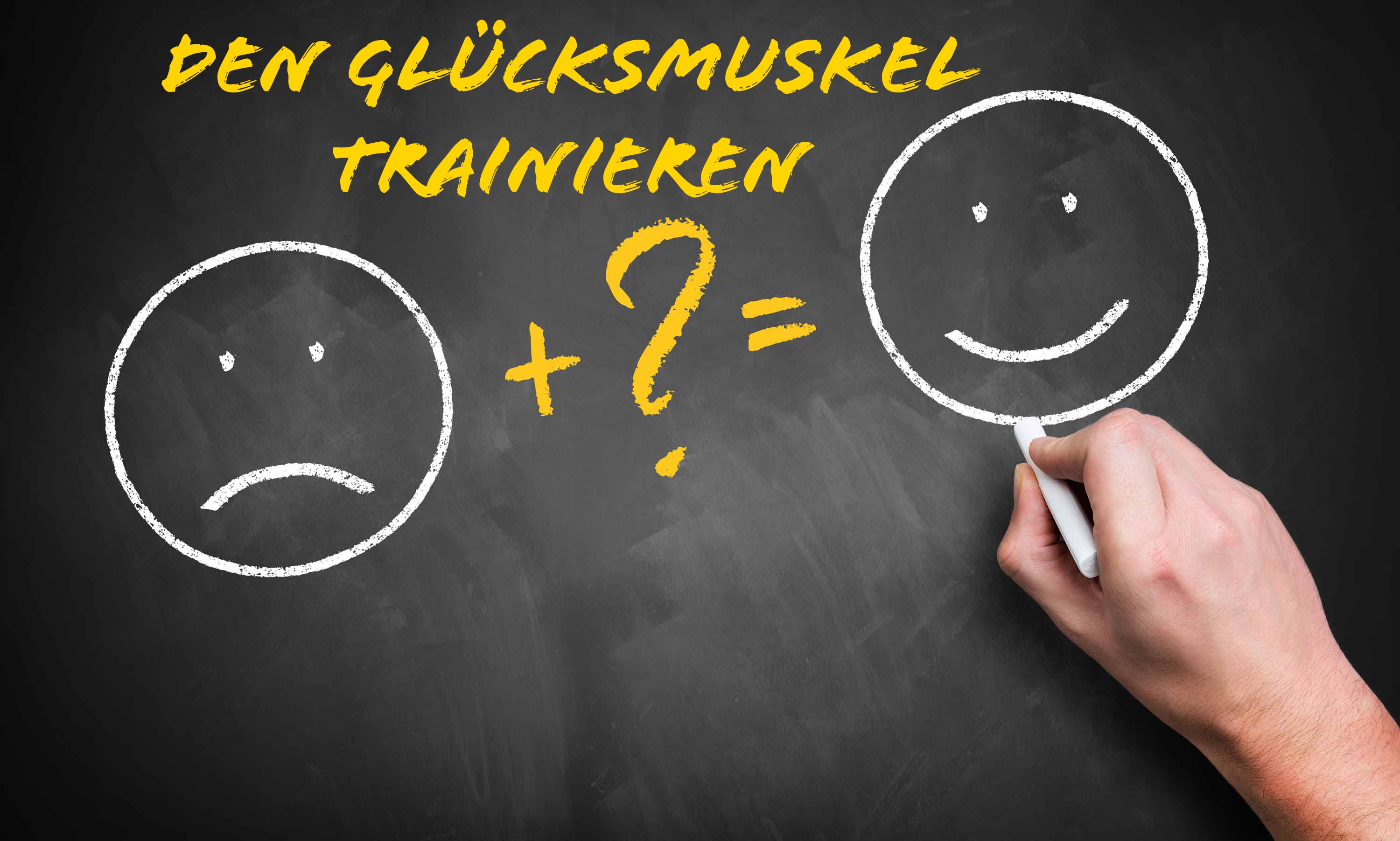 Zufriedener werden durch Glücksmuskeltraining
